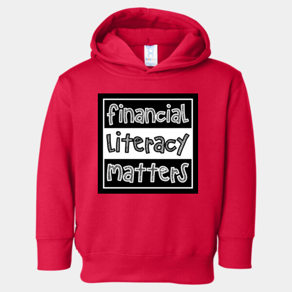Financial Literacy Matters Hoodie (Toddler) Thumbnail