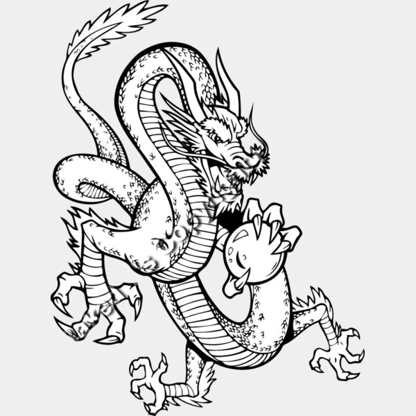 ESdragon005BW Thumbnail