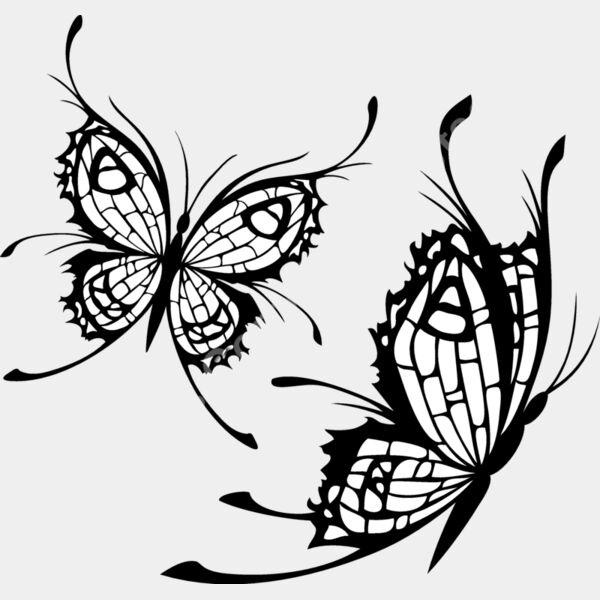 ESbutterfly001bw Thumbnail