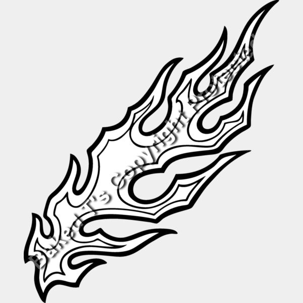 ESflames051bw Thumbnail