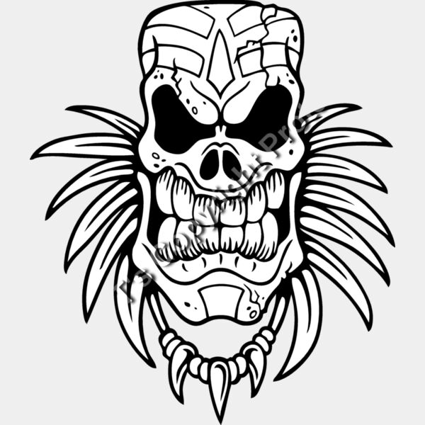 ESskull026bw Thumbnail