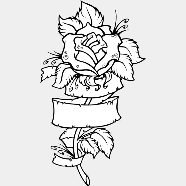 ESrose004bw Thumbnail