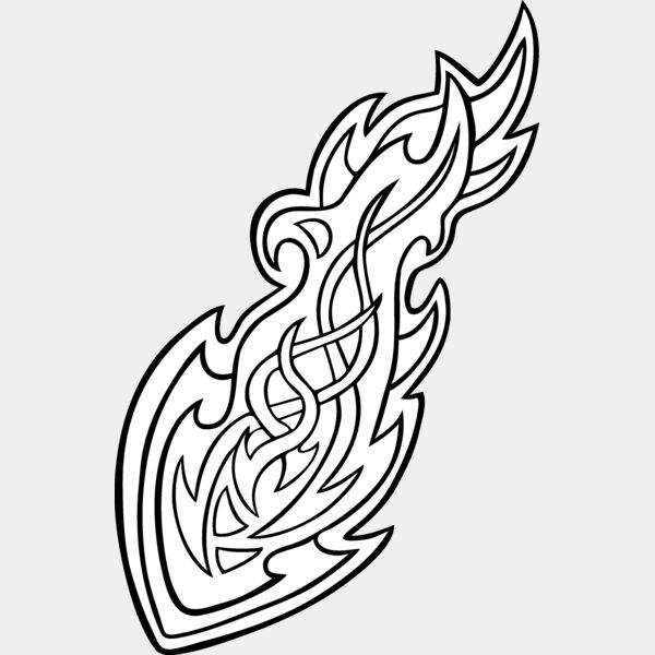 ESflames059bw Thumbnail