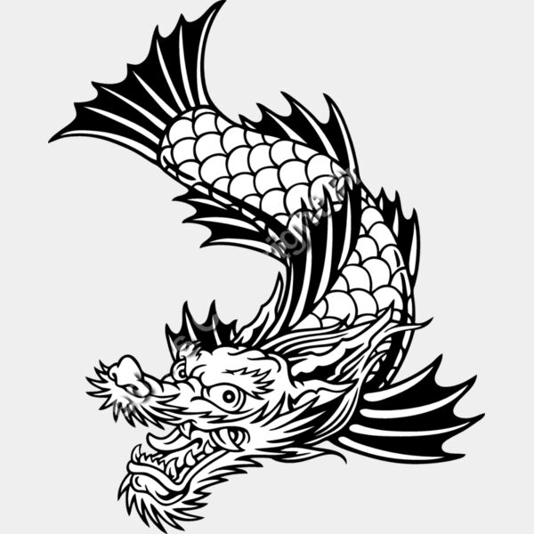 ES2dragonfish001BW Thumbnail