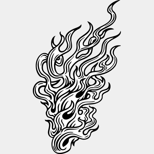 ES2flames008BW Thumbnail