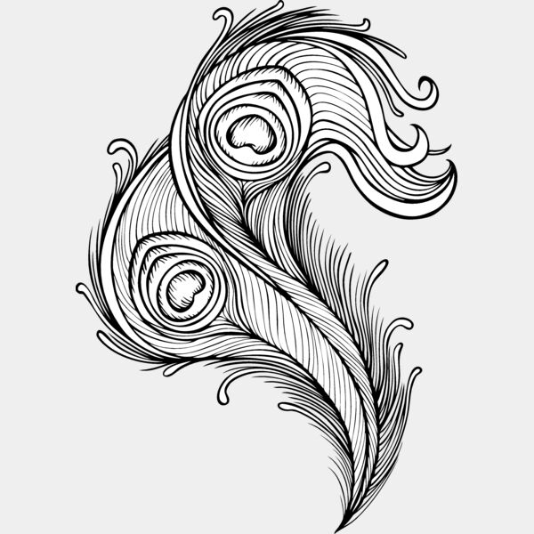 ES2feathers002bw Thumbnail