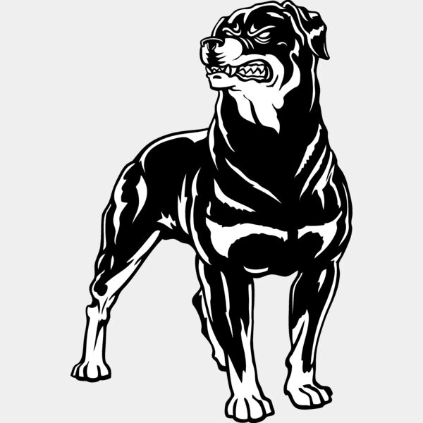 ES2rottweiler002bw Thumbnail