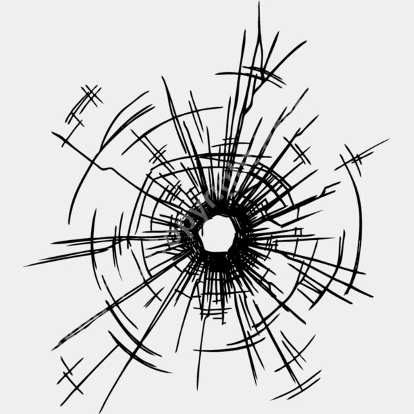 ES2bullethole002bw Thumbnail