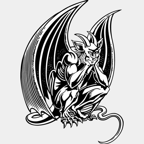 ES2gargoyle002bw Thumbnail