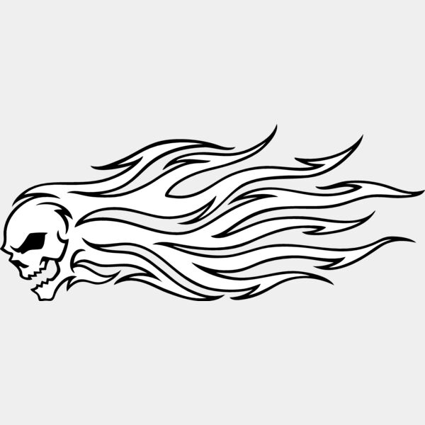 ES2flames037BW Thumbnail