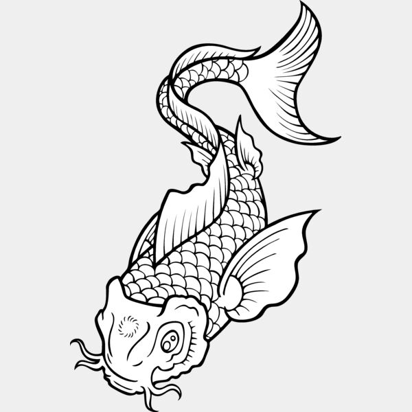 ES2asiankoi006bw Thumbnail