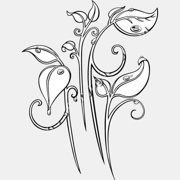 ES2leaves002bw Thumbnail