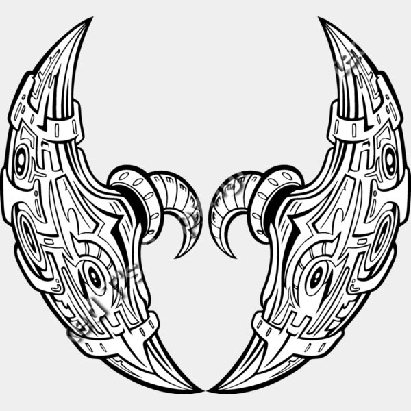 ES2tribal035BW Thumbnail