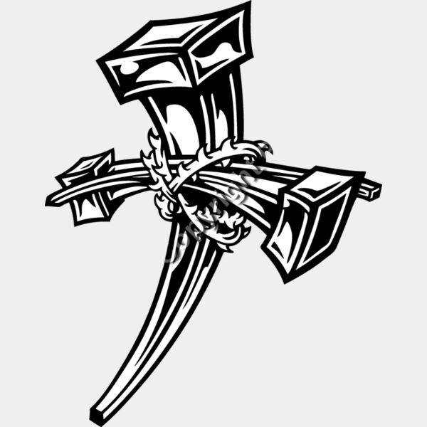 ES2cross013BW Thumbnail