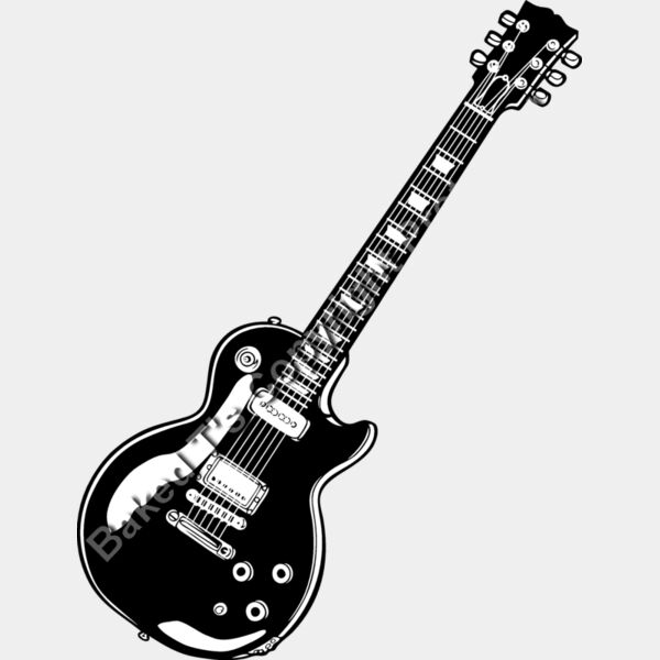 ES2guitar002bw Thumbnail