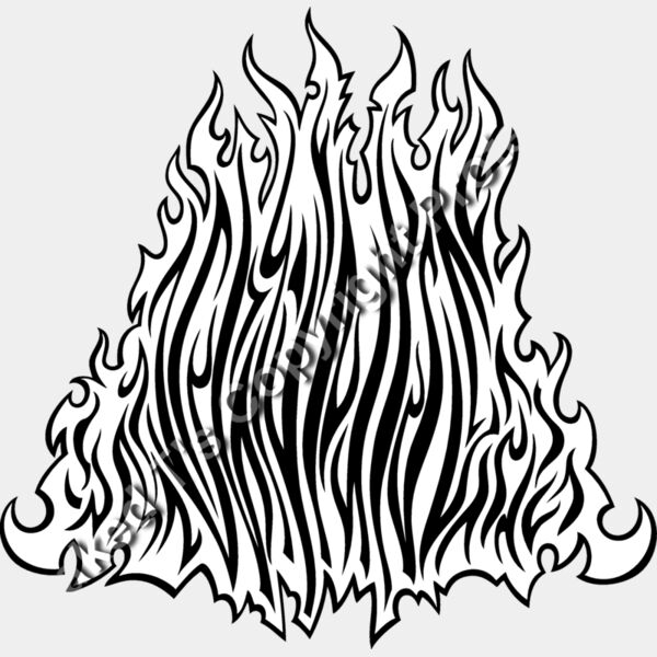 ES2flames030bw Thumbnail