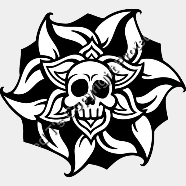 ES2flower008BW Thumbnail