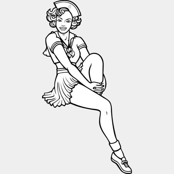 ES2pinup005bw Thumbnail