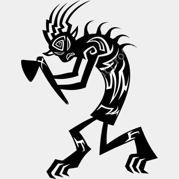 ES2tribal034BW Thumbnail