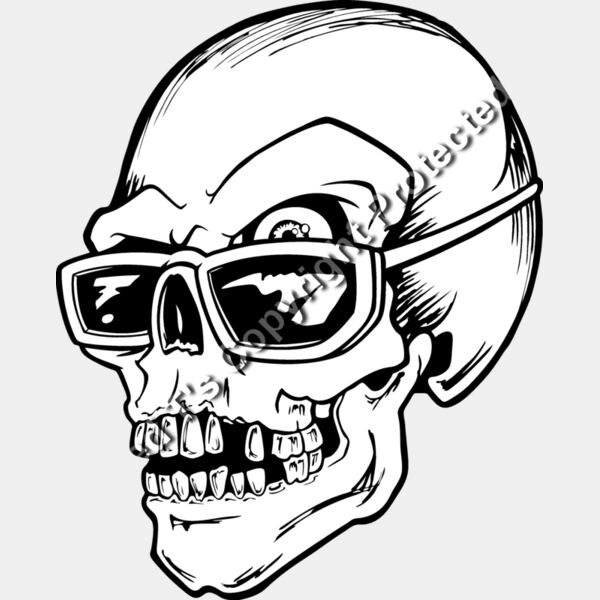 ES2skull023bw Thumbnail