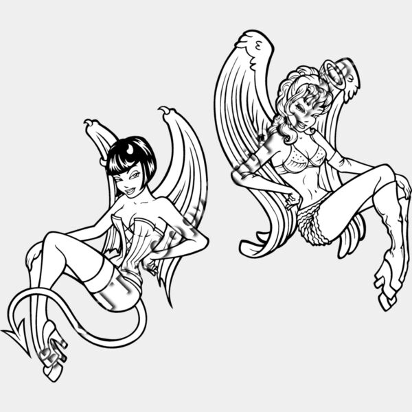 ES2adgirls003bw Thumbnail