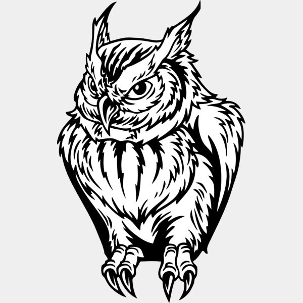 ES2owl003BW Thumbnail