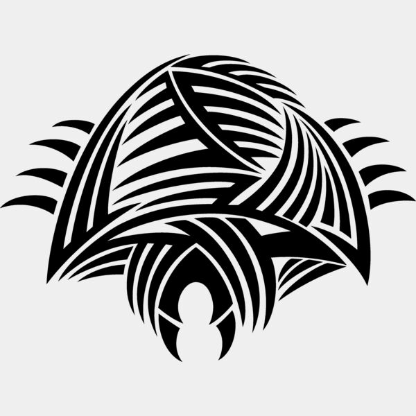 ES2tribal037bw Thumbnail