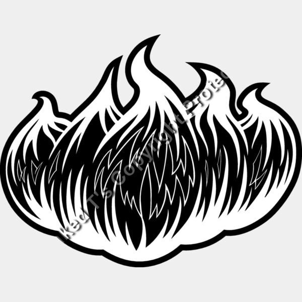 ES2flames014bw Thumbnail