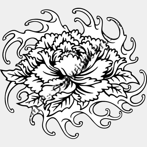 ES2flower005BW Thumbnail