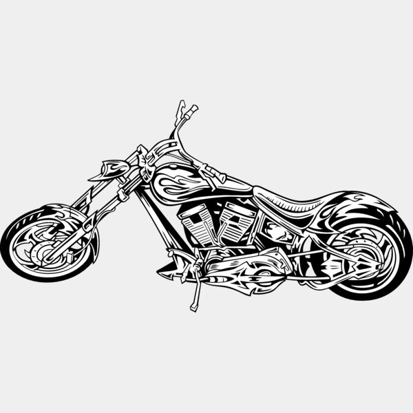 ES2motorcycle004BW Thumbnail