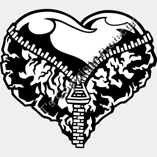 ES2heart013BW Thumbnail