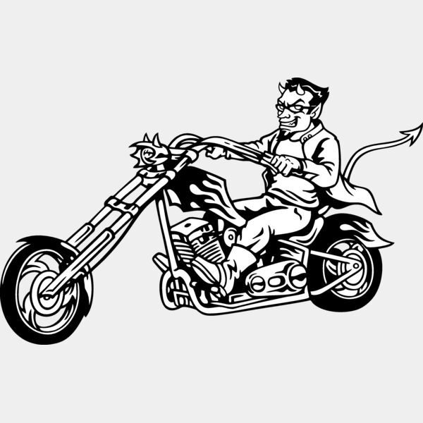 ES2biker003BW Thumbnail