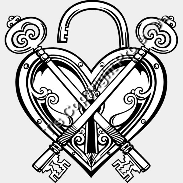 ES2heart010bw Thumbnail