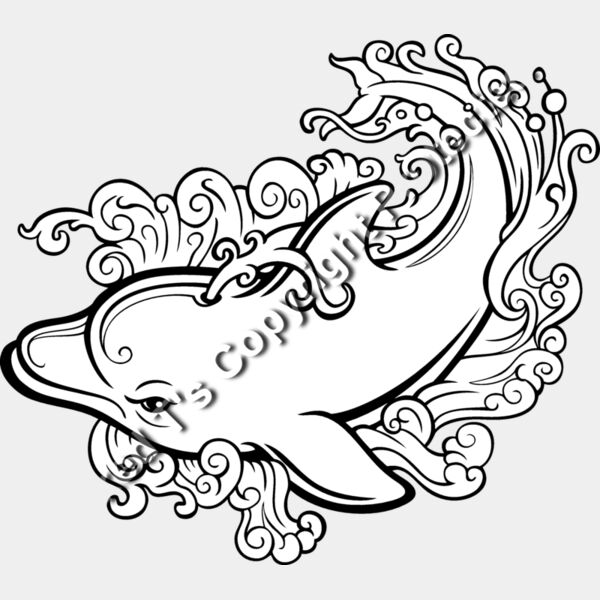 ES3dolphin02BW Thumbnail