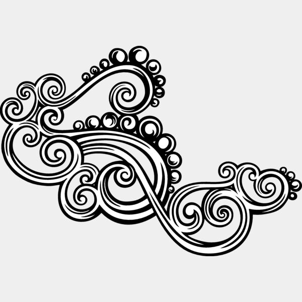 ES3swirls04bw Thumbnail