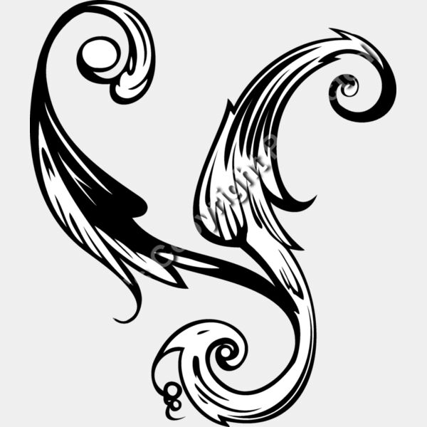 ES3swirls08bw Thumbnail