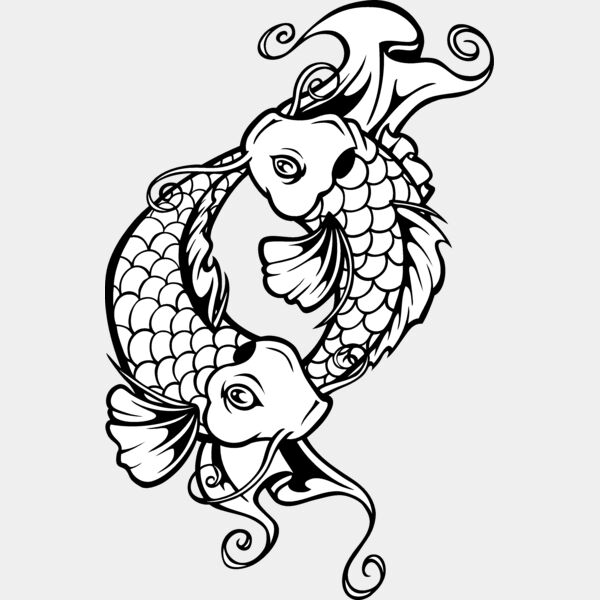 ES3asiankoi04bw Thumbnail