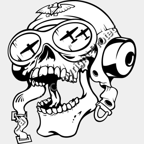 ES3skull22bw Thumbnail