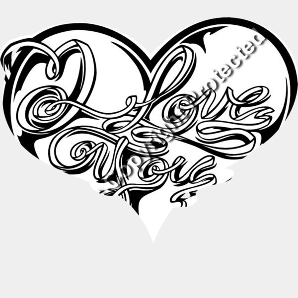 ES3heart03bw Thumbnail