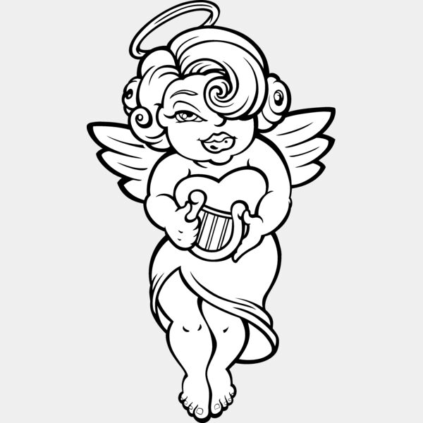 ES3angel05bw Thumbnail