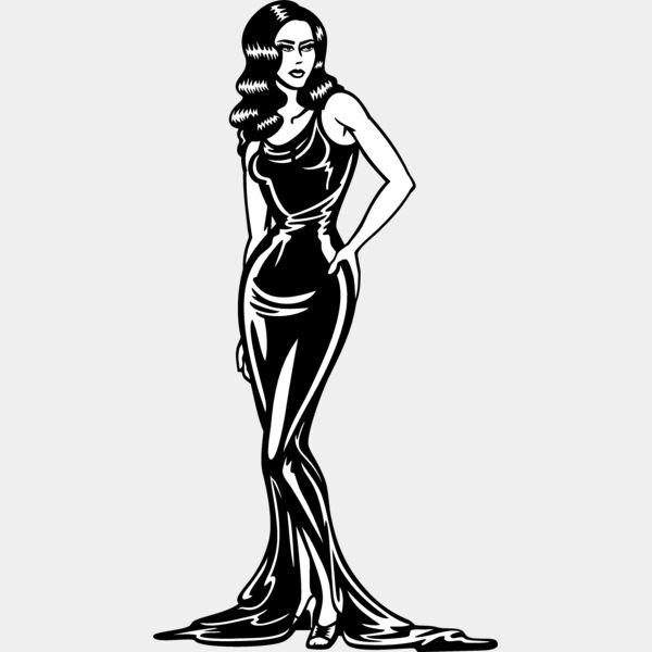 ES3pinup09bw Thumbnail