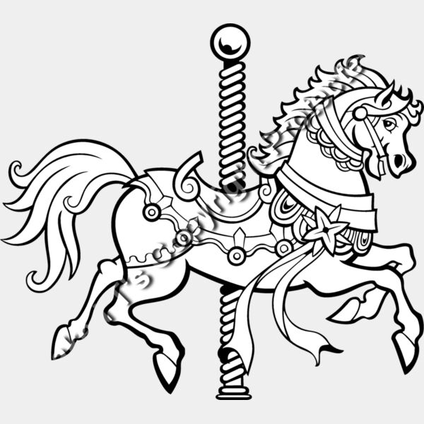 ES3horse03BW Thumbnail