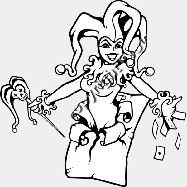 ES3joker01bw Thumbnail