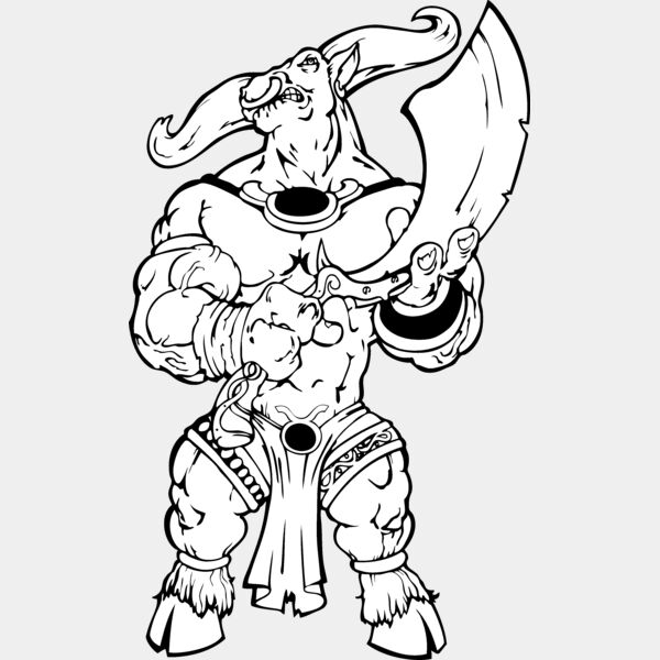 ES3MINOTAUR01bw Thumbnail
