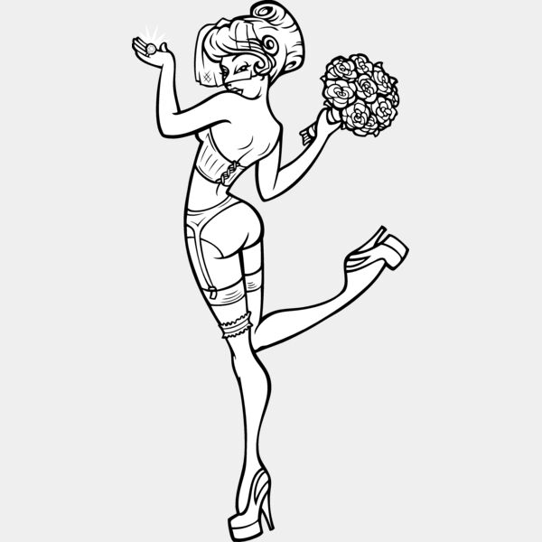 ES3pinup04bw Thumbnail