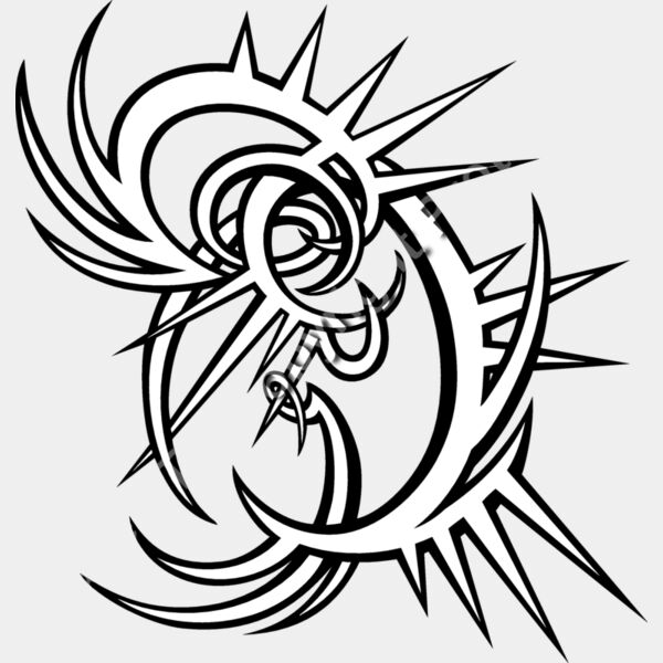 ES3swirls25bw Thumbnail