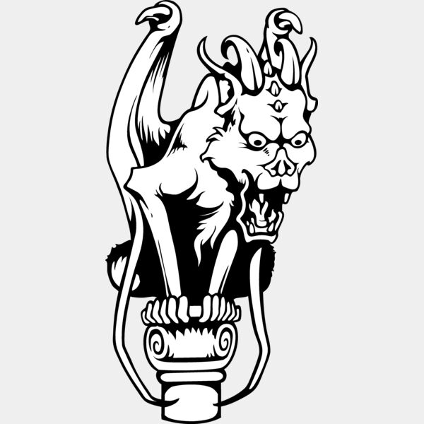 ES3gargoyle01bw Thumbnail