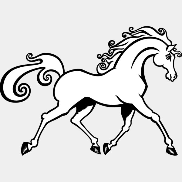 ES3horse05bw Thumbnail