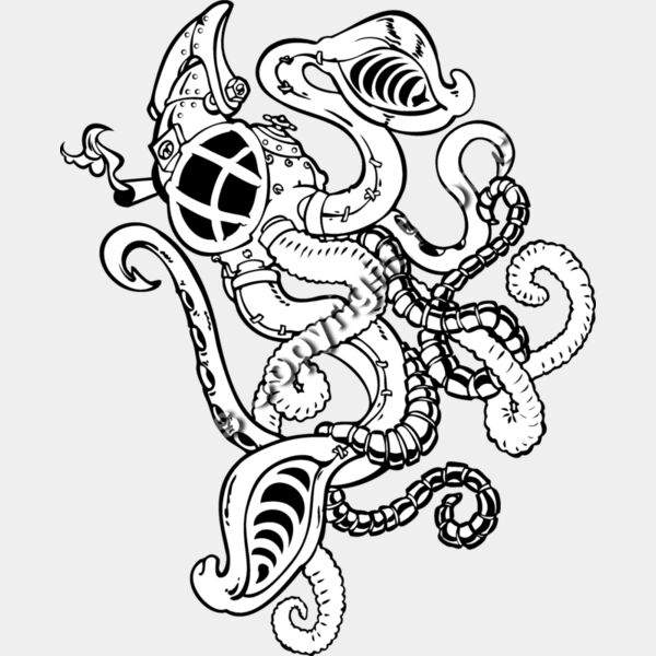 ES3squid01bw Thumbnail