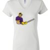 Women's Short Sleeve V-Neck T-Shirt Thumbnail